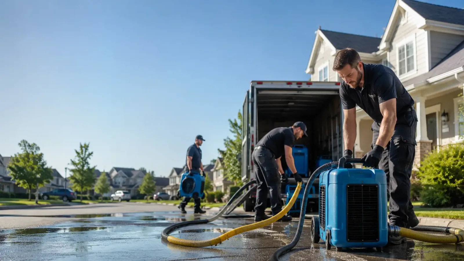 Water Damage Mitigation in Middle Point, OH